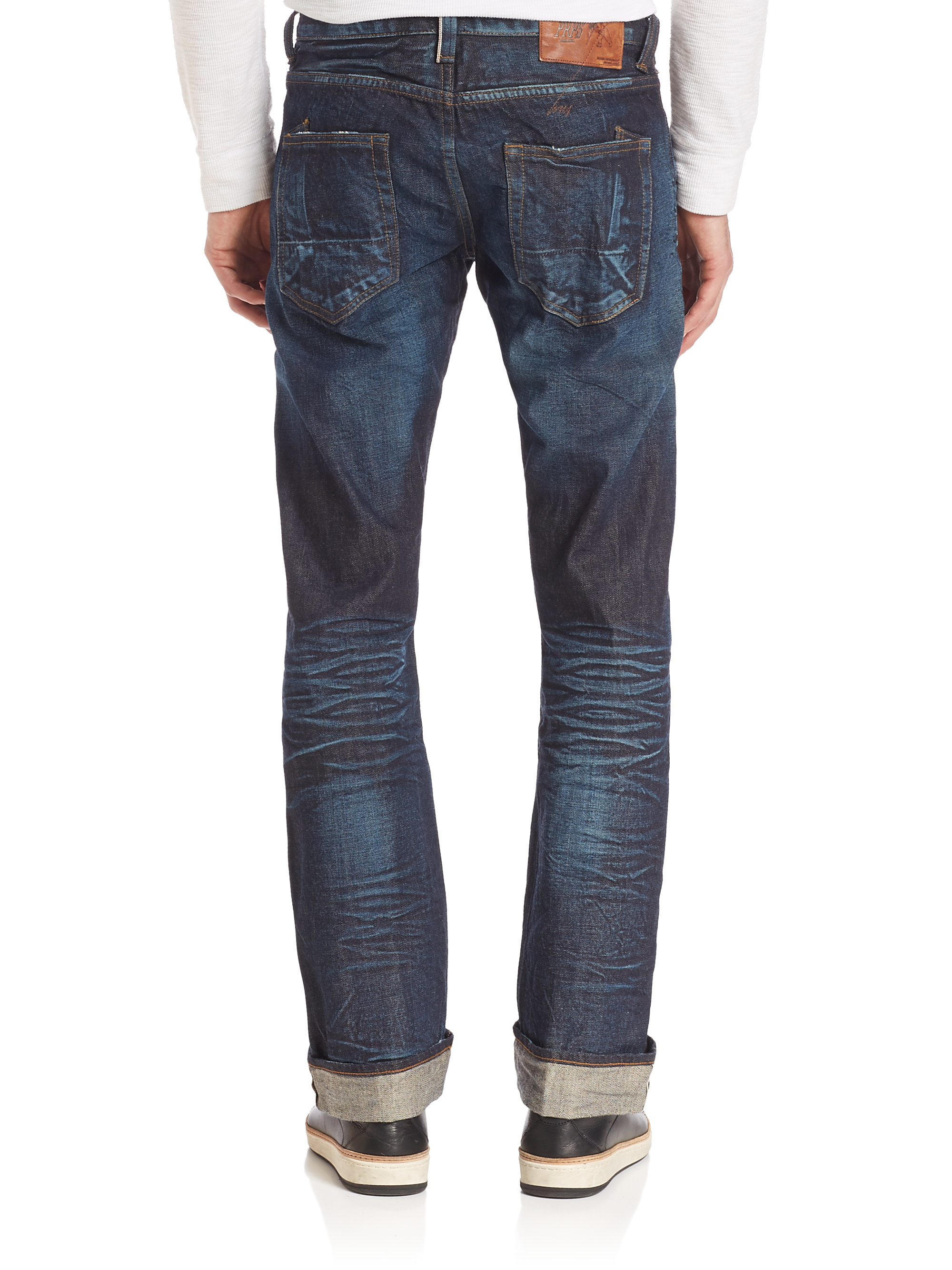 PRPS Denim Barracuda Straight Leg Jeans in Dark Indigo (Blue) for Men - Lyst